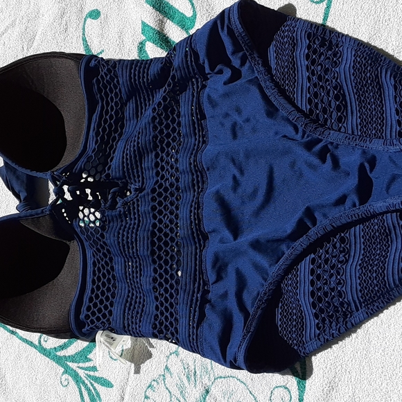 Bleu Rod Beattie sheer thing onepiece swimsuit - Picture 12 of 12